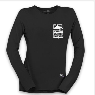 "Peace Be Upon You" Arabic Calligraphy T-shirt - السلام عليكم Thumbnail