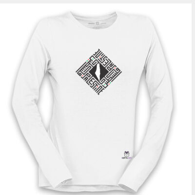 Modern Arabic calligraphy art Palestine map فن الخط العربي الحديث - خريطة فلسطين Thumbnail