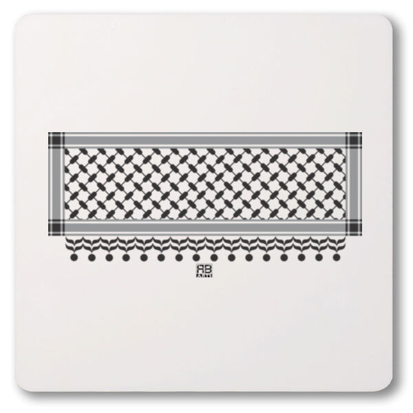 Palestinian Keffiyeh Pattern Art - فن نقش الكوفية الفلسطينية Thumbnail