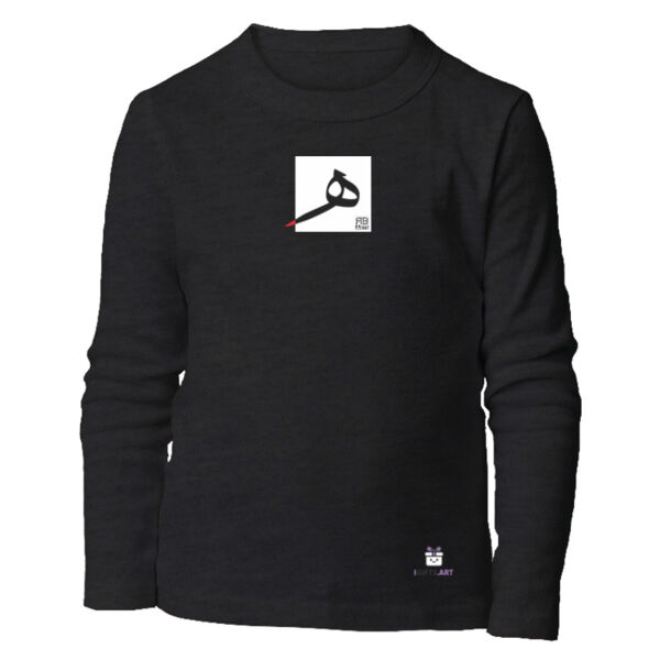 Arabic "Ha" letter Calligraphy Art - حرف ال (ه) فن الخط العربي الحديث Thumbnail