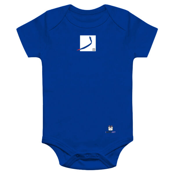 Arabic "Ra" letter Calligraphy Art - حرف ال (الراء) فن الخط العربي الحديث Thumbnail