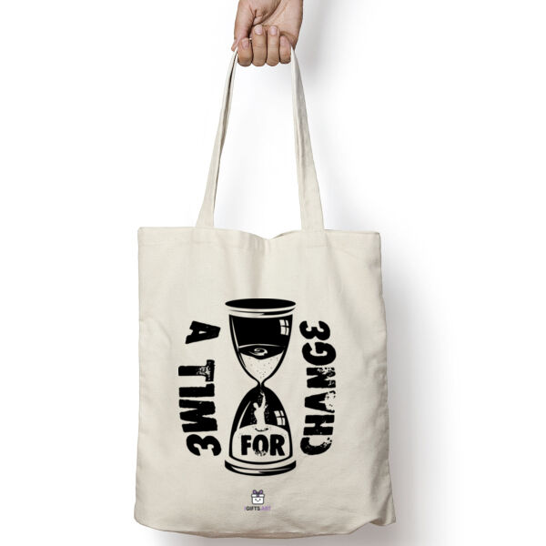 Hourglass Artwork Symbolizing Change - حان وقت التغيير) عمل فني على شكل ساعة رملية يرمز إلى التغيير) Thumbnail